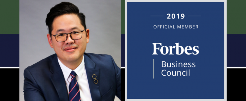 Kevin Kim, Esq. of Geraci Law Firm Accepted into Forbes Business Council